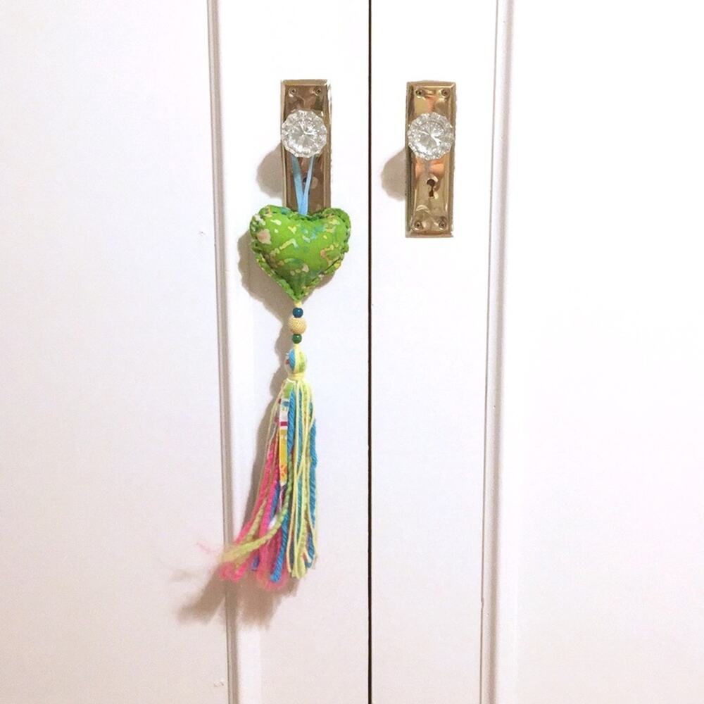 Heart Door decorative ornament handmade NWOT
